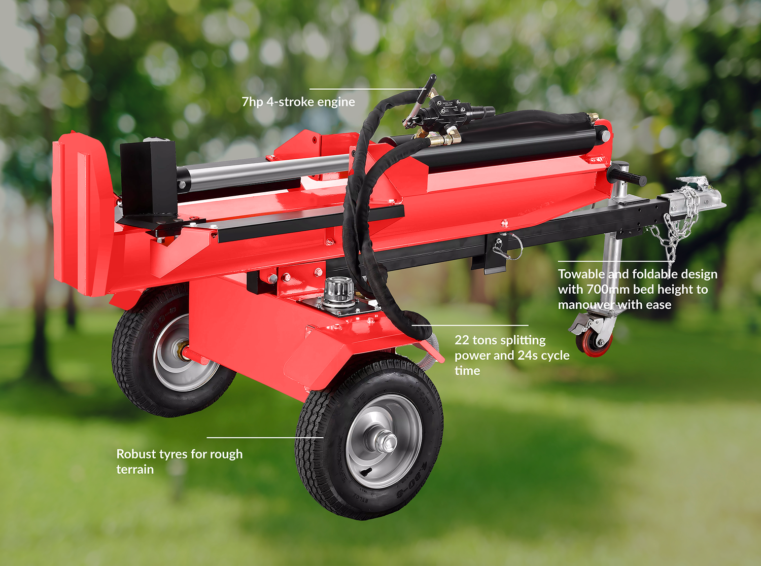 Rotatech 22T Log Splitter